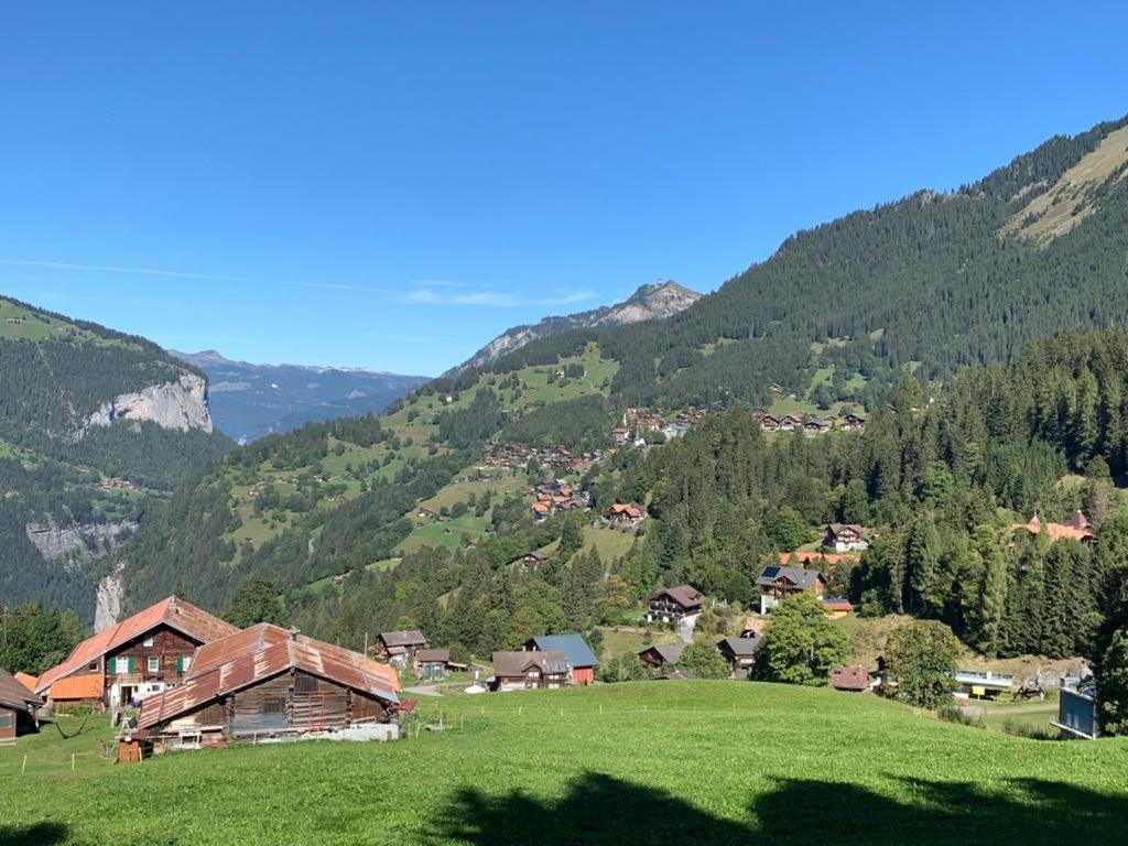 Chalet Schiltwald Innerwengen Bagian luar foto