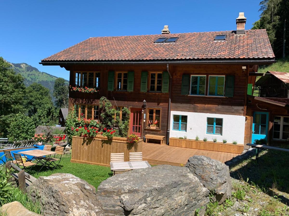 Chalet Schiltwald Innerwengen Bagian luar foto