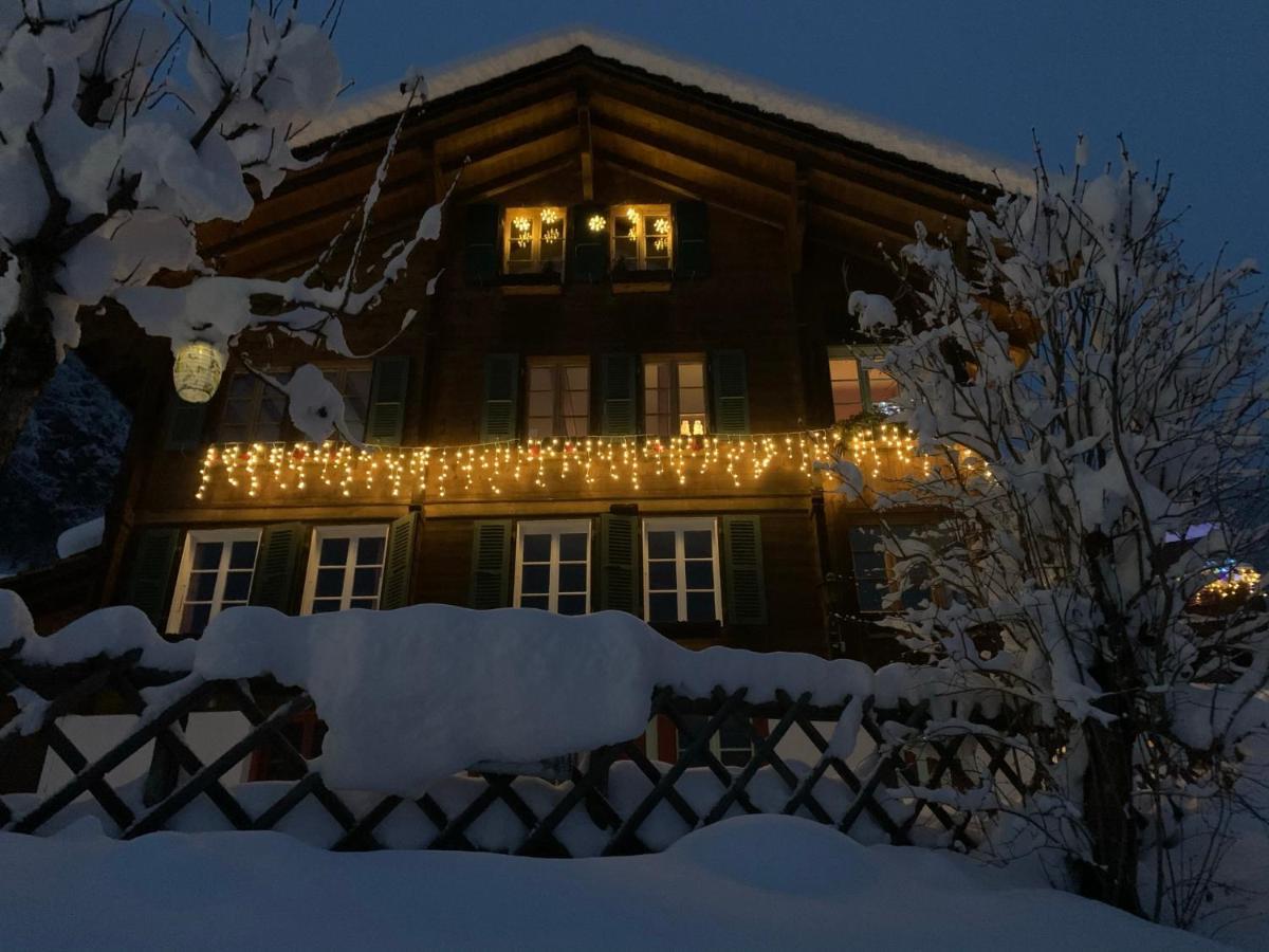 Chalet Schiltwald Innerwengen Bagian luar foto