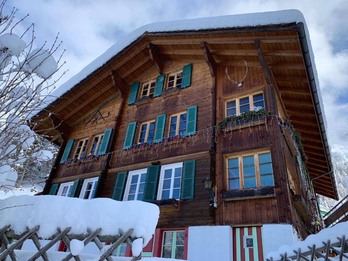 Chalet Schiltwald Innerwengen Bagian luar foto