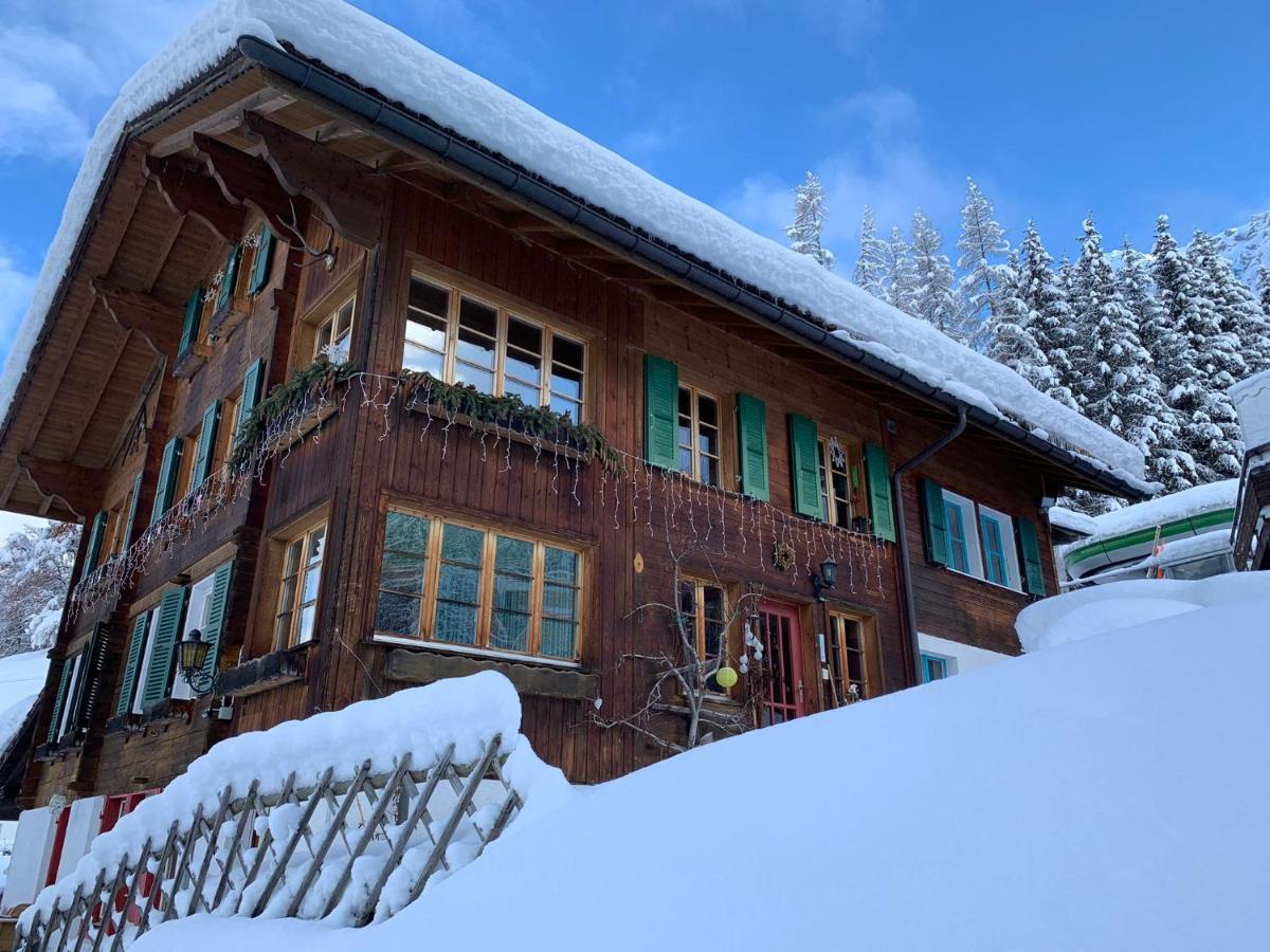 Chalet Schiltwald Innerwengen Bagian luar foto