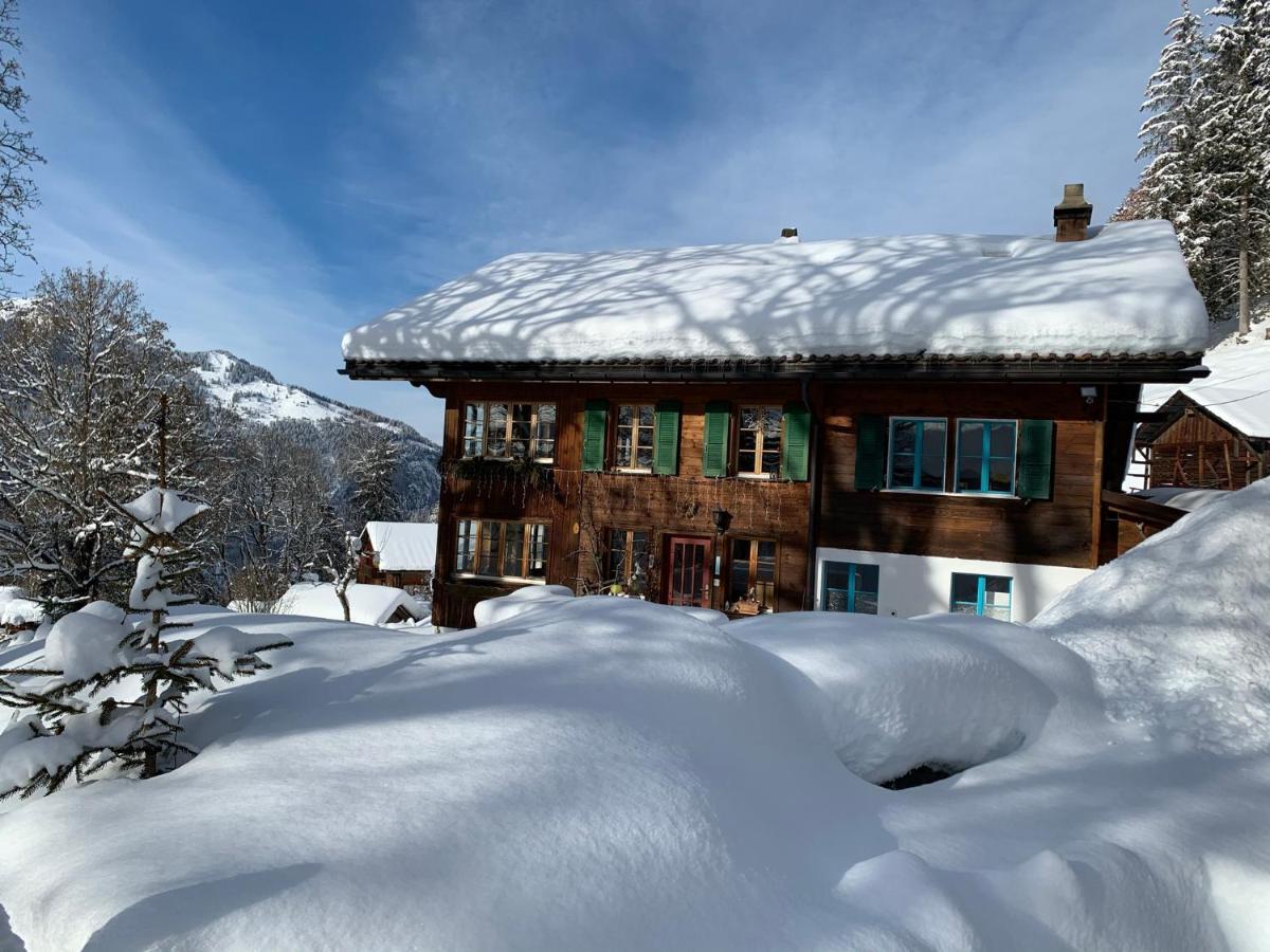 Chalet Schiltwald Innerwengen Bagian luar foto